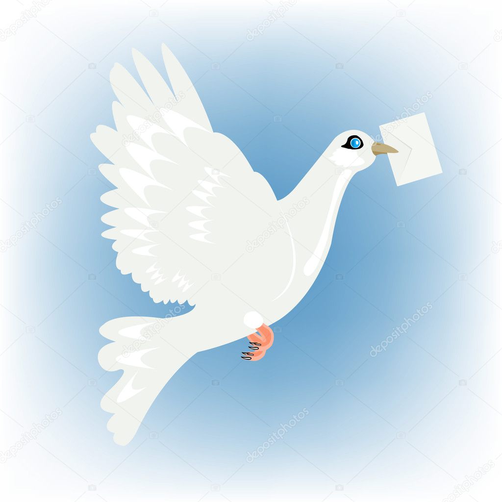 Fliegende Brieftaube